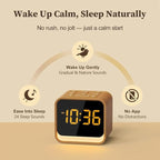 Housbay Wooden Sound Machine Alarm Clock - Image 2
