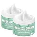Grocerism 2 Packs Urea Cream 20% Plus 2% Salicylic Acid 5.3oz || Foot Cream by Grocerism