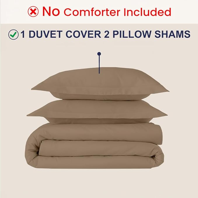 Kotton Culture 3 Pc California King Duvet Cover Set-100% Egyptian Cotton 600 - Image 2