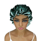 Adjustable Silk Satin Bonnet Hair Care Caps - Image 5