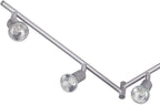 Globe Electric 59351 Payton 6-Light Foldable Track Lighting, Matte Silver - Image 4