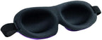 Bucky Ultralight Comfortable Contoured Travel and Sleep Eye Mask, Aqua Eyelash - Image 2