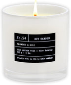 Lulu Candles | Jasmine & Lily | Highly Scented Candles by LULUCANDLES