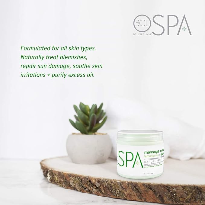BCL SPA Lemongrass & Green Tea 4-Step Skincare Starter Kit, 16oz Each – Organic - Image 9