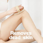 Bamboo Dry Body Brush Shower Brushing Removes Dry Skin - Image 5