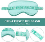 4 Pcs Silk Eye Mask for Sleeping Soft Satin Sleep Mask - Image 3