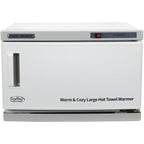 ForPro Warm & Cozy Hot Towel Warmer, Large 16L Capacity Cabinet, Stainless - Image 3