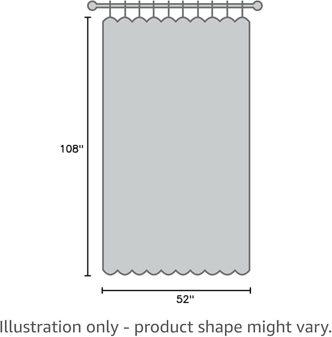 Joydeco White Velvet Curtains 108 inch Length 2 Panels, Luxury Blackout Rod - Image 2