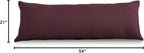 EVOLIVE Body Pillow Cover 21"x54", Ultra Soft Microfiber Pillowcase - Image 10