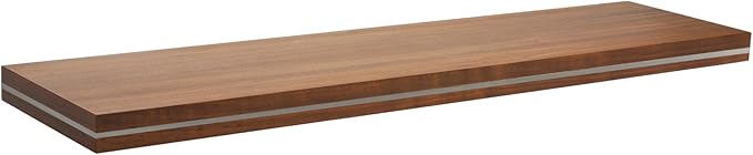 HÜNGSMART 60 Inch Wooden Floating Shelf – Supports 300lbs by Hungsmart
