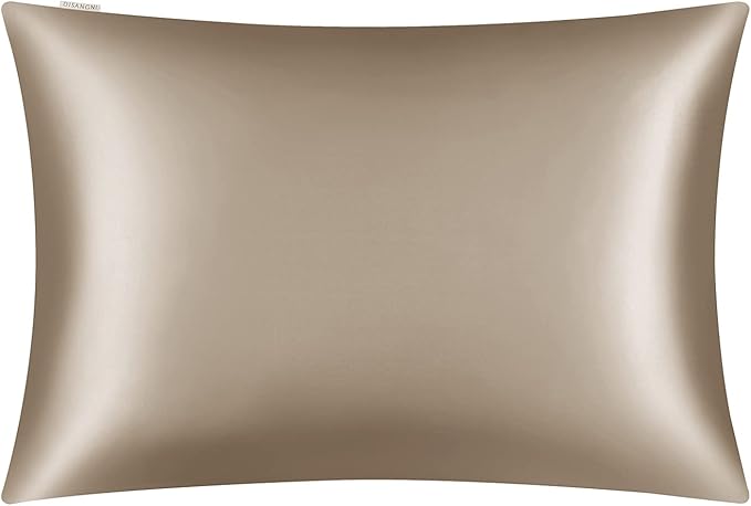 DISANGNI Silk Set: 22 Momme 100% Natural Mulberry Silk Pillow Case & Eye Mask - Image 8
