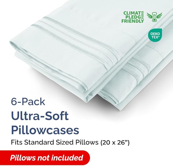 Standard Pillow Cases Set of 6 - Image 2