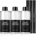 COCODOR Reed Diffuser Oil Refill/Rose Perfume/6.7oz/3 Pack/Aroma Therapy by COCODOR