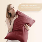 King Pillowcases, Cooling Viscose from Bamboo Pillow Covers - Image 2
