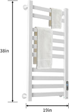 Heated Towel Rack for Bathroom Towel Warmer Racks Wall Mounted - Image 7