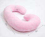 1 MIDDLE ONE Pregnancy Pillow, C Shaped Body Pillow - Image 2