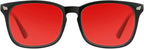 TIJN Sleep Glasses with Blue Green Light Blocking, Screen Fatigue & UV by TIJN