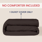 Kotton Culture 1 Pc Duvet Cover King Size-100% Egyptian Cotton 600 Thread Count - Image 2