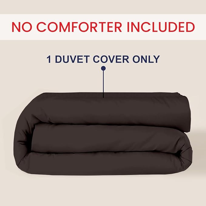 Kotton Culture 1 Pc 120"x120" Duvet Cover Super King Plus/Super Oversize King - Image 2