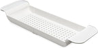 madesmart Expandable Bath Shelf, Adjustable Bathtub Tray - Image 3