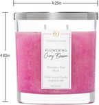 Colonial Candle Flowering Cherry Blossom Scented Candle Jar, Highly Fragranced - Image 4