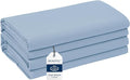 King Size Flat Sheet 2 Pack, 100% Cotton Percale Flat Bed Sheet, Breathable by HOMTEC