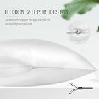 OLESILK Silk Body Pillowcase 20x54 Zippered: 100% Mulberry Silk - Image 5