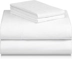 LuxClub 4 PC King Size Sheet Set Bed Sheets Deep Pockets 18" Wrinkle Free - Image 9