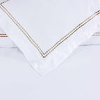 Dreamology White Duvet Cover Luxury Hotel Quality Bedding Set 100% Cotton - Image 2