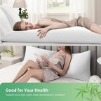 Body Pillowcase, Cooling Viscose from Bamboo Pillow Cover - Image 2