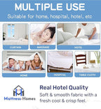 Mattress-Homes Queen 100% Egyptian Cotton Top Sheet 1Pcs, Cool & Breathable - Image 5