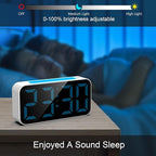 Topski Loud Alarm Clocks for Bedrooms Heavy Sleepers, Digital Clock - Image 3