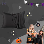 Mulberry Silk Pillowcase for Hair and Skin, King Size Cooling Silk Pillow Case - Image 3