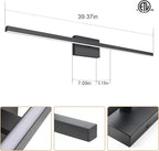 VOLISUN Modern Bathroom Vanity Light 39.4 inch, 24W Dimmable 5CCT Led Bathroom - Image 6
