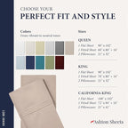 100% Egyptian Cotton Pillow Cases King Size Set of 2 - Image 7