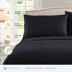 Twin XL Sheets - Breathable Luxury Sheets - 1800 Supreme Collection Extra Soft - Image 2