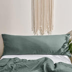 Simple&Opulence Body Pillow Cover 20" x 54", 100% Pure Linen, Ultra Soft and - Image 6