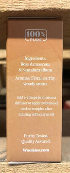 Woolzies Pure Fresh Essential Oil Blend | Rose & Sandalwood Therapeutic Grade - Image 2