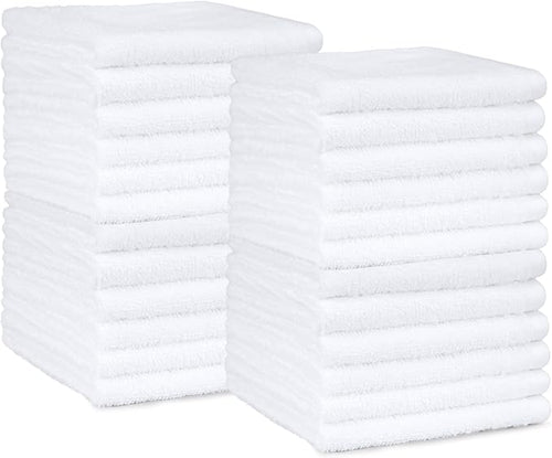 Amazon Basics Fast Drying Cotton Washcloths by AmazonBasics