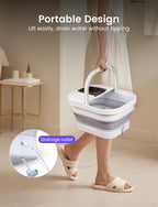 RIKE Collapsible Foot Spa with Fast PTC Heating and Massage, 14 Temp Control - Image 7