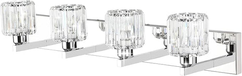 Aipsun Crystal Bathroom Vanity Light Modern Vanity Lighting Fixtures Crystal - Image 2
