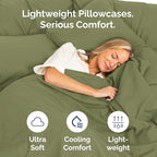 Queen Pillow Cases Set of 6 - Image 3