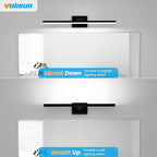 VOLISUN Modern Bathroom Vanity Light 31.5 inch, 18W Dimmable 5CCT Led Bathroom - Image 7