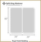 Royal Hotel Bedding 100% Natural Viscose Made from Bamboo Sheets, Soft Cooling - Image 7