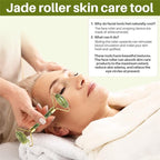 shenghang Emerald Facial Roller Massager Anti-Wrinkle and Relieve Edema Facial - Image 7