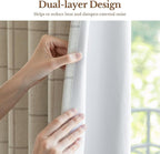 Plaid Pinch Pleated Curtains - Image 8