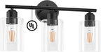 Espird Bathroom Vanity Light Fixtures Matte Black Bathroom Lighting Fixture - Image 10
