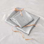 BEDELITE Satin Fitted Sheet and Pillowcases Set, Luxury Soft Similar to Silk - Image 6