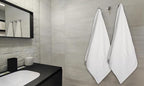 ZUPERIA White Bath Towels Bulk 12 Pack - Image 7