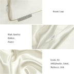 DISANGNI Silk Indulgence Set: Premium 22 Momme Mulberry Silk Pillowcase & Eye - Image 4
